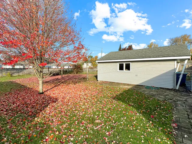 a close view of closet