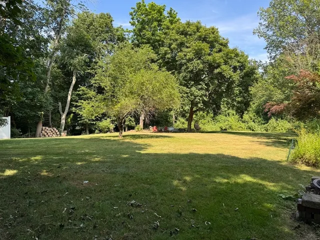 a view of outdoor space and yard