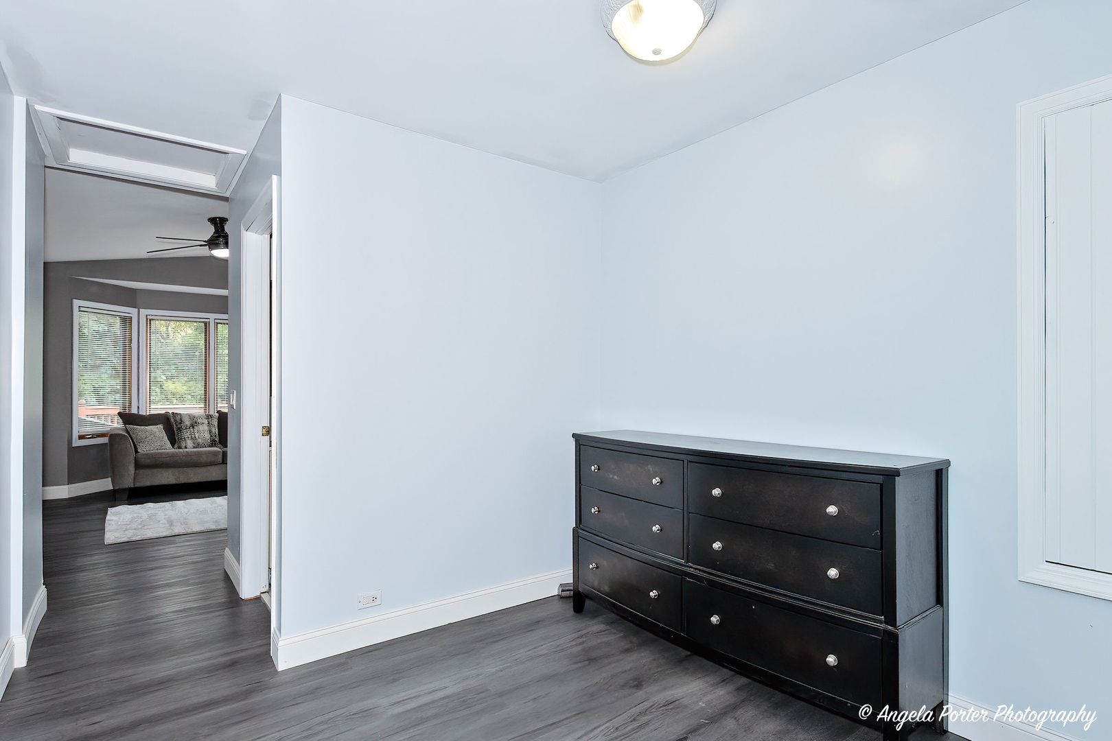 417 Deerpath Drive Lindenhurst, IL 60046 - Photo 9 of 23 a view of room with window and wooden floor