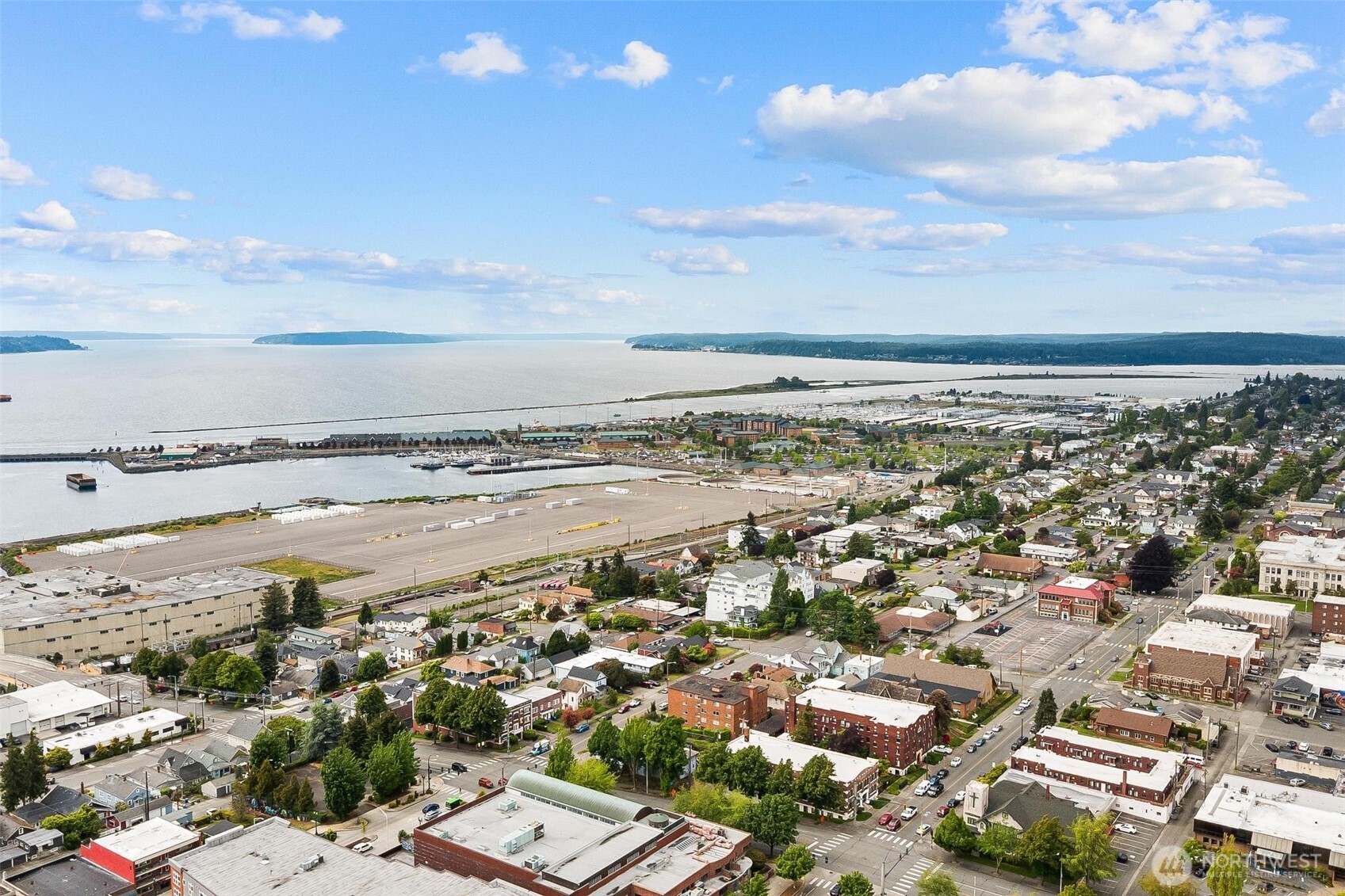 2619 Rucker Avenue, Unit 2 Everett, WA 98201 - Photo 32 of 33 an aerial view of a city