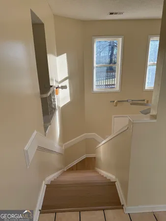 a view of entryway and hallway