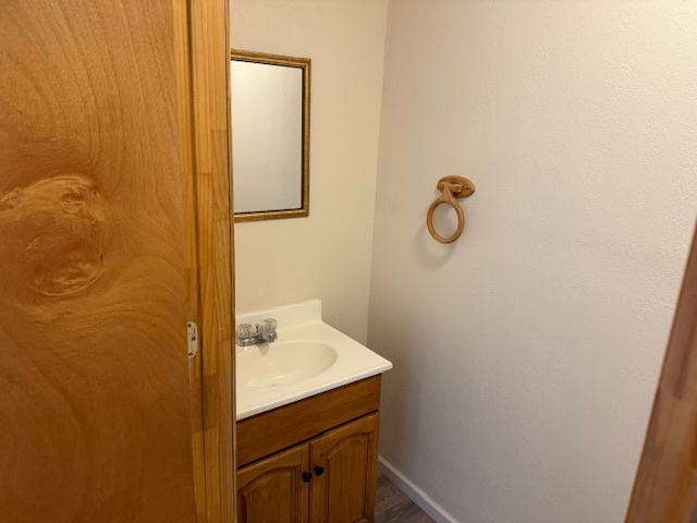 312 East Hester Street Carbondale, IL 62901 - Photo 7 of 14 a bathroom with a sink and mirror