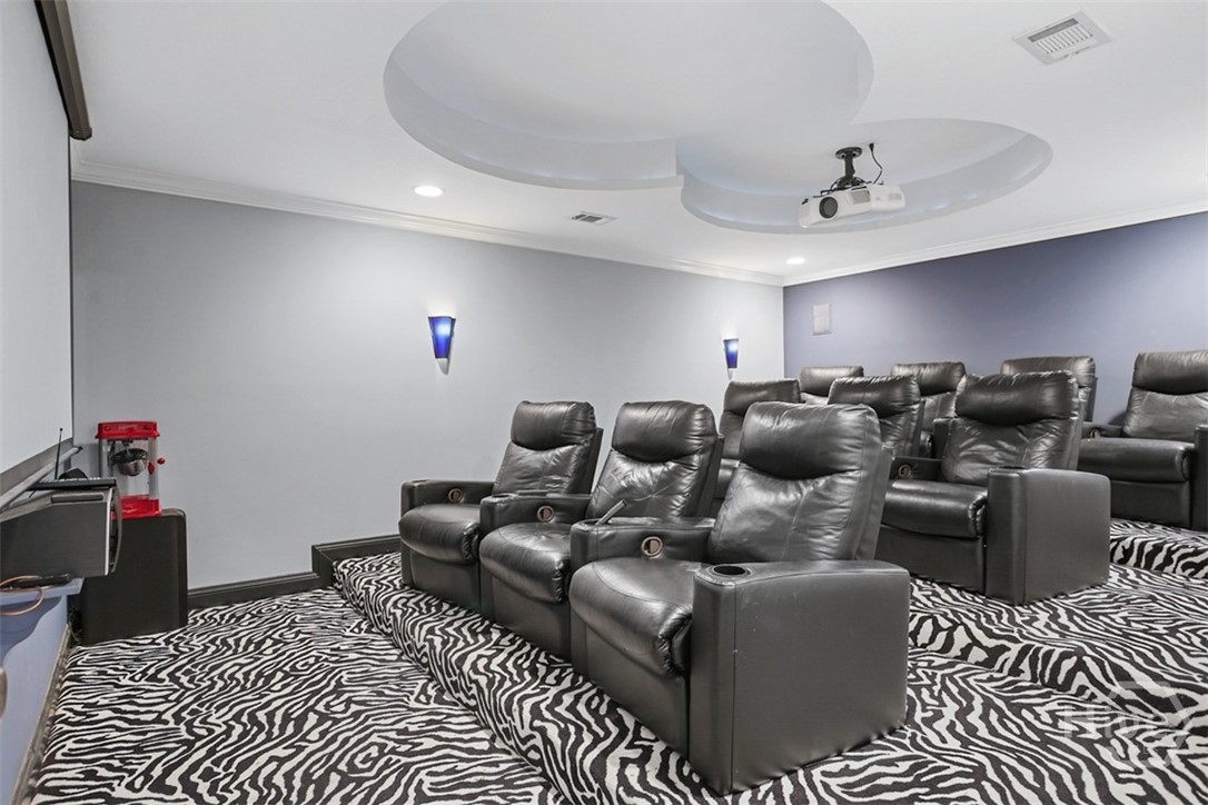 634 Mill Run Road Richmond Hill, GA 31324 - Photo 17 of 54 10-Seat Home Theater with HD Projector