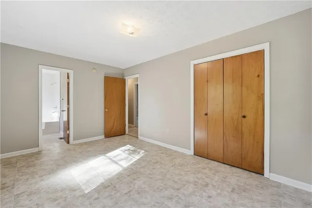 a view of empty room