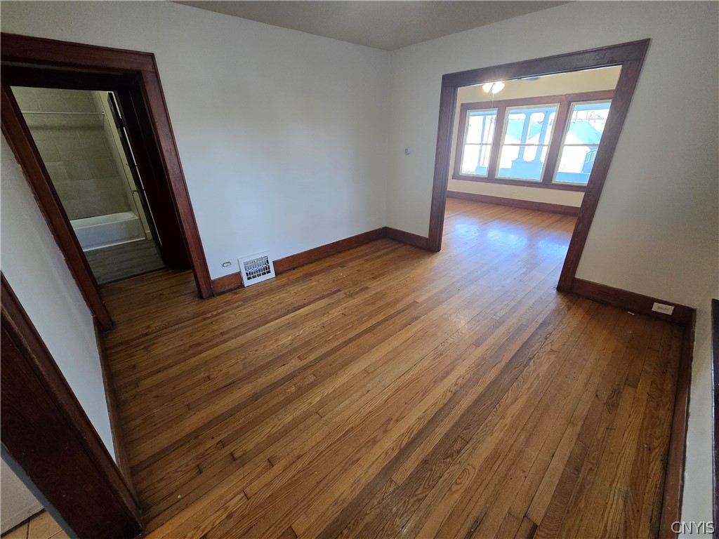 322 Spring Street Syracuse, NY 13208 - Photo 6 of 15 Dining room - looking into living room and hallway