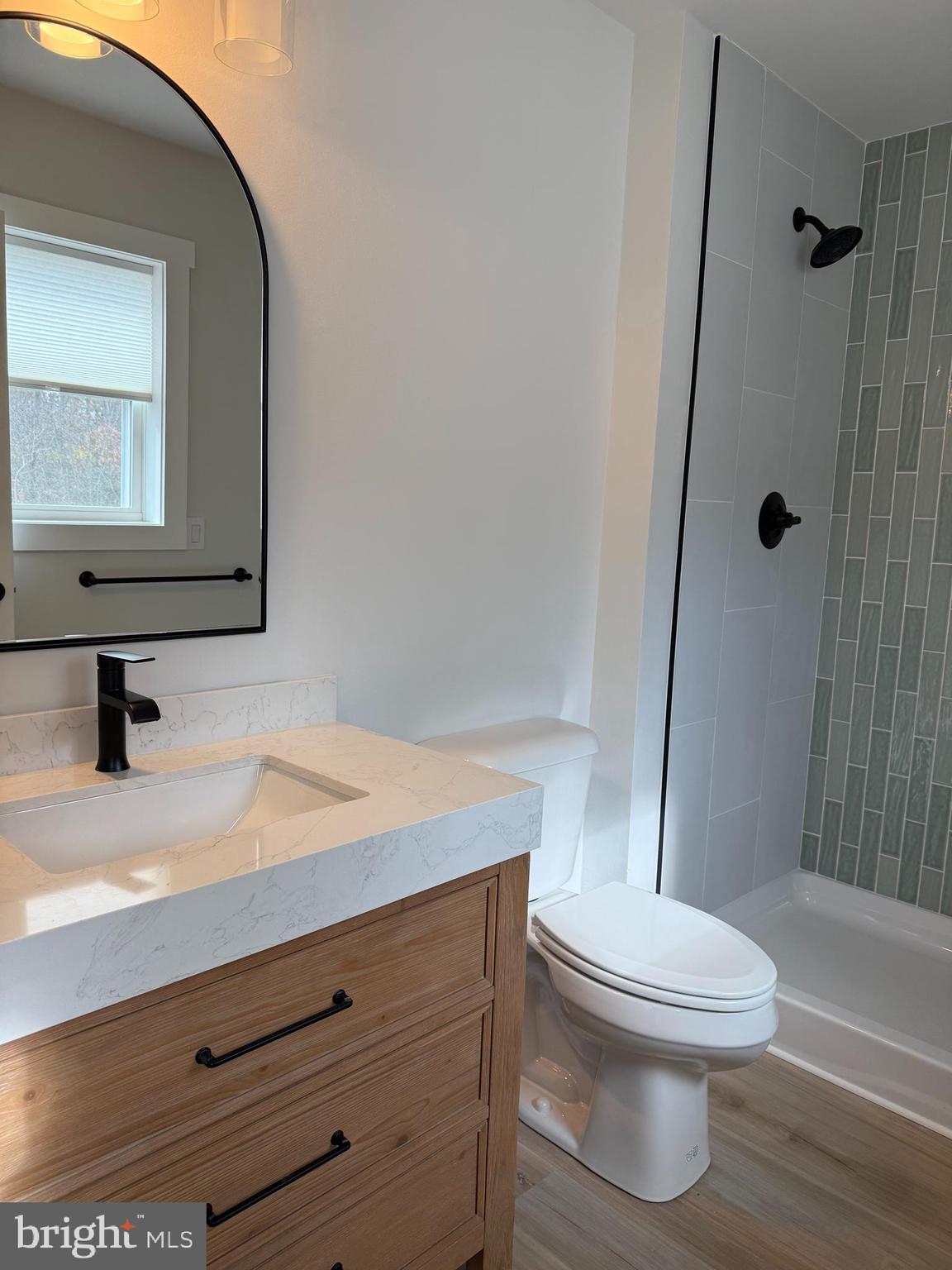 44 A Cedar Beach Road Milford, DE 19963 - Photo 8 of 15 a bathroom with a sink a toilet and shower