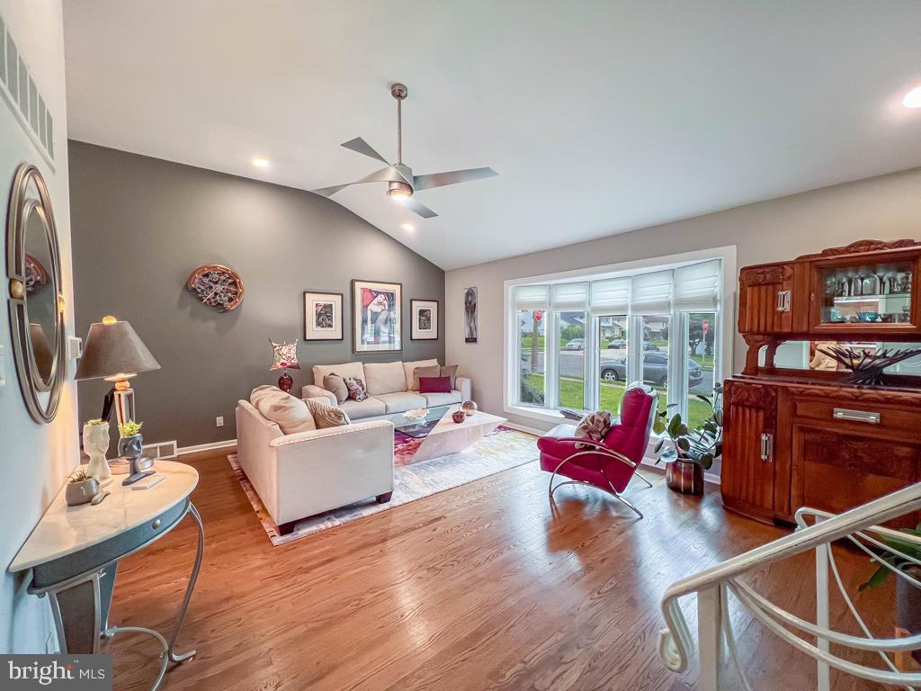 623 Kismet Road Philadelphia, PA 19115 - Photo 4 of 24 a living room with furniture or window and a wooden floor
