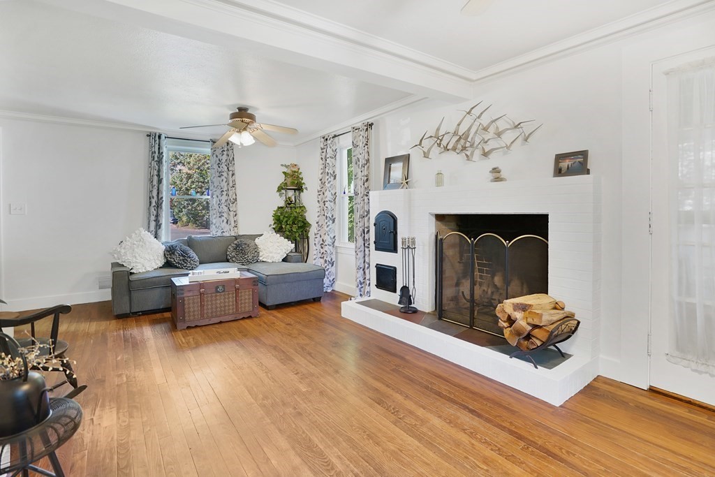 49 Marchioness Road Springfield, MA 01129 - Photo 5 of 35 a living room with furniture and a fireplace