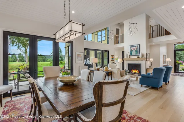 a view of a room that has a window