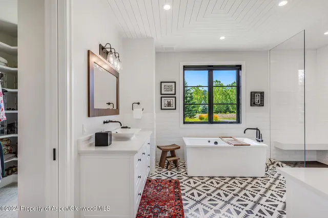 a view of a golf course with a lake