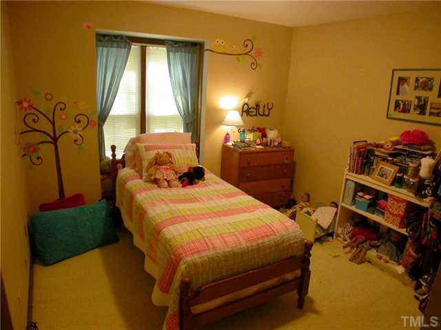 11708 Trottenham Street Raleigh, NC 27614 - Photo 12 of 22 One of two bedrooms at the front of the home. Carpet.