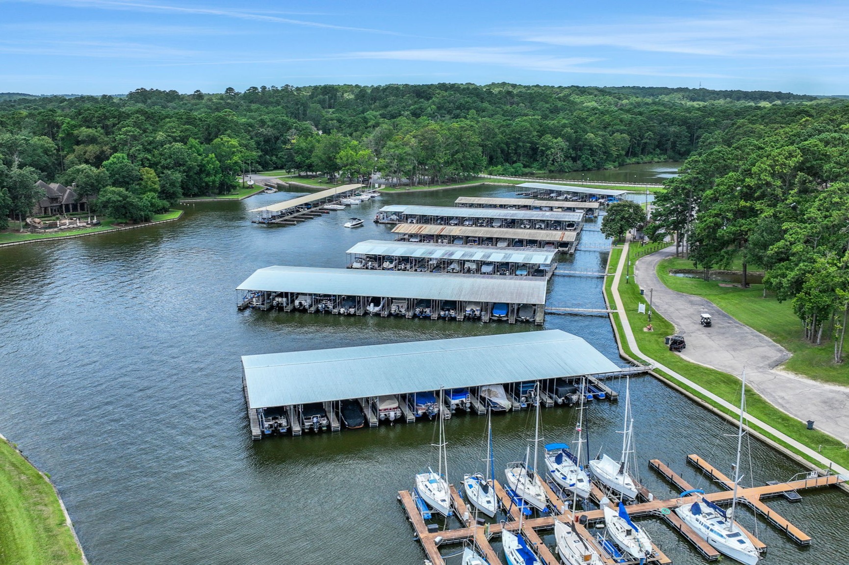 90 Harbour Lane Coldspring, TX 77331 - Photo 39 of 40 Cape Royale Marina has boat slips that are able to be rented by property owners