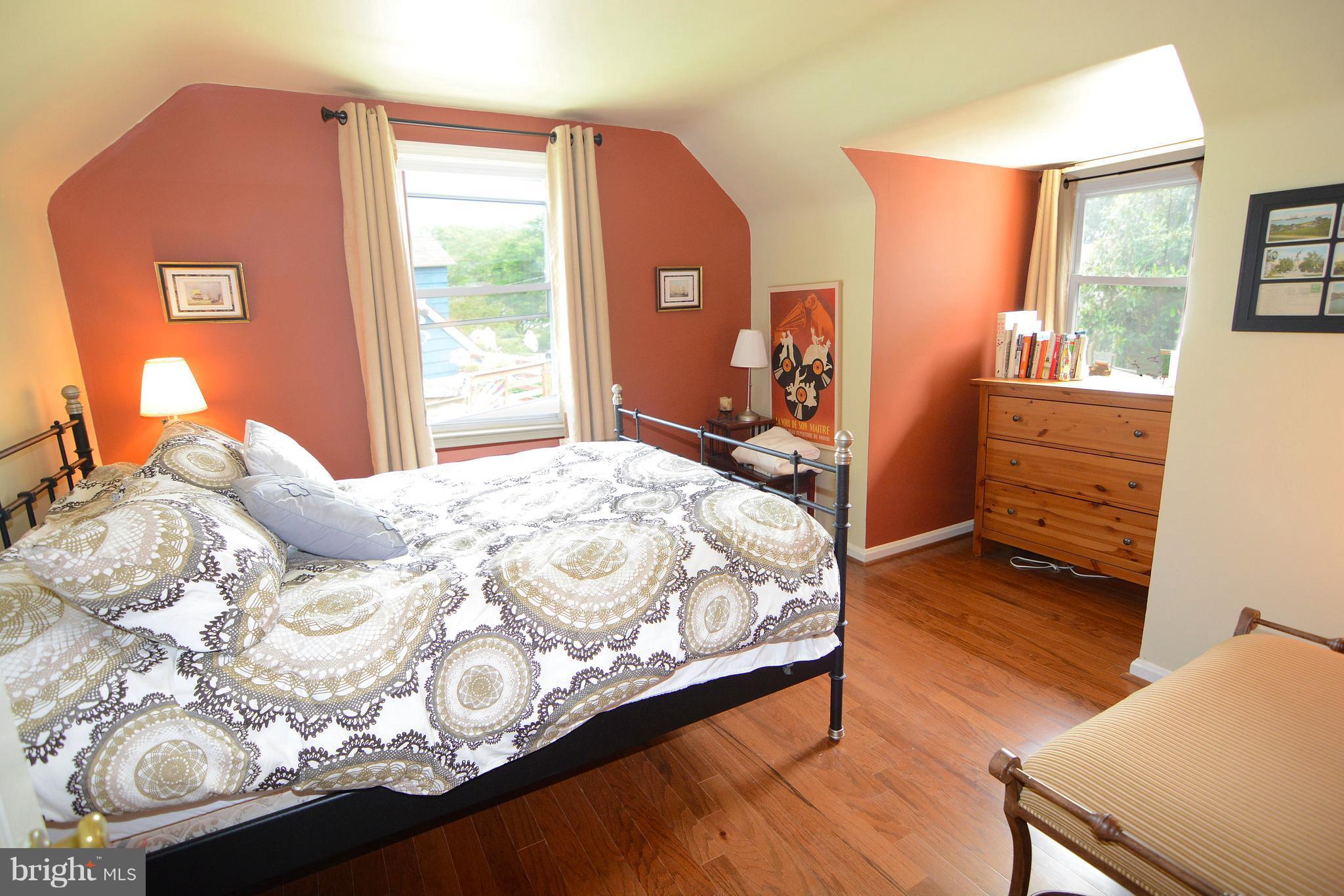 614 Dunkirk Road Baltimore, MD 21212 - Photo 11 of 30 Bedroom # 2 New Hardwood floors
