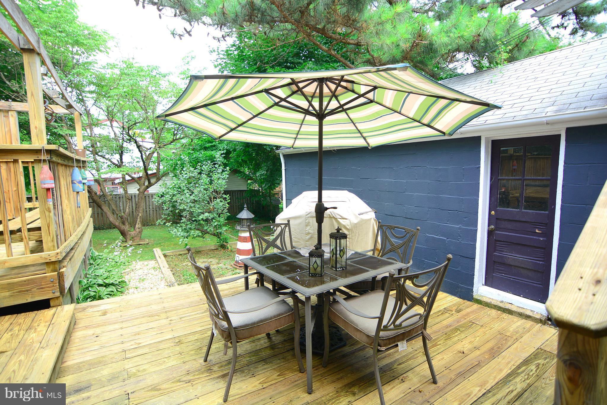 614 Dunkirk Road Baltimore, MD 21212 - Photo 20 of 30 27X19 Tiered Deck