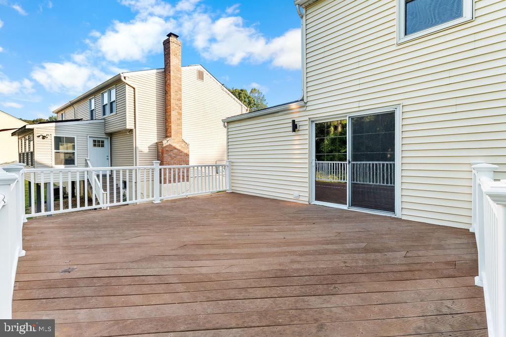 10401 Bald Hill Road Bowie, MD 20721 - Photo 5 of 44 Spacious deck perfect for outdoor gatherings.