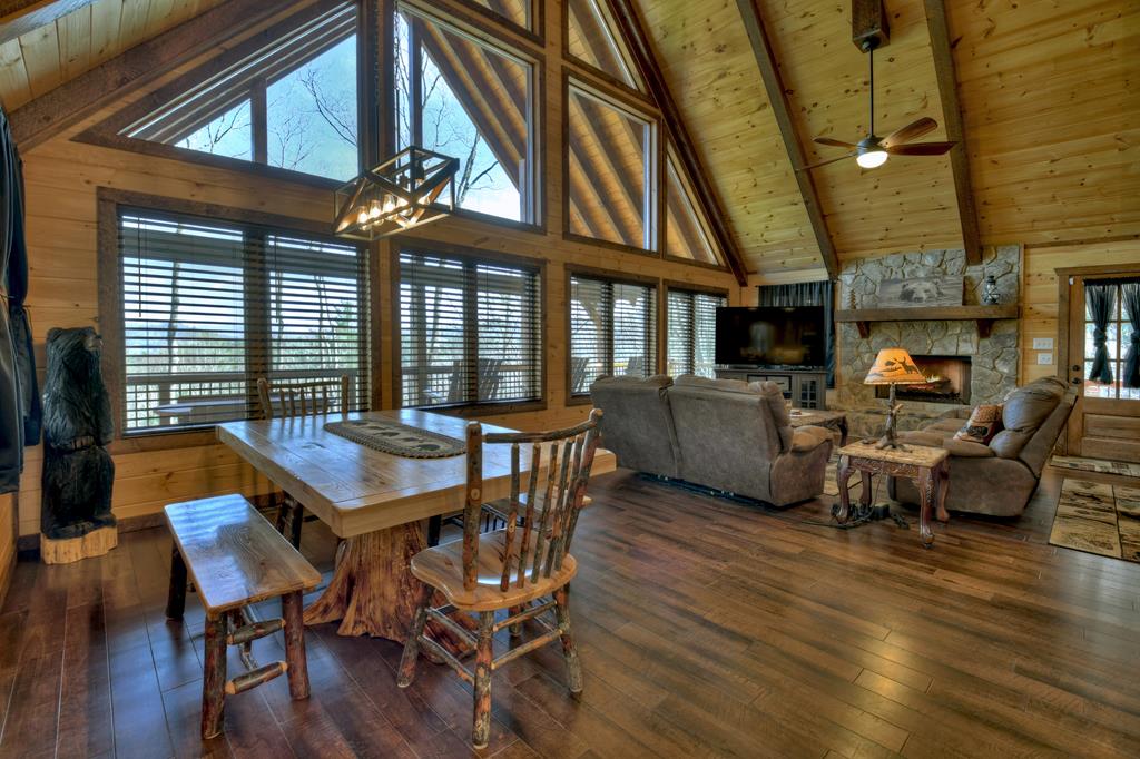 91 Heritage Way Cherry Log, GA 30522 - Photo 20 of 35 a view of a patio with table and chairs