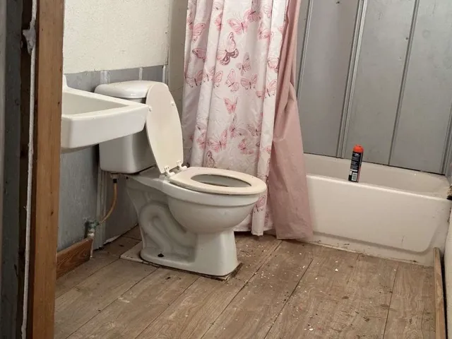 a bathroom with a sink and a toilet
