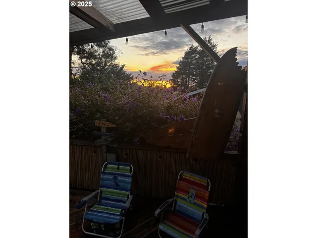 a view of car parked in garage