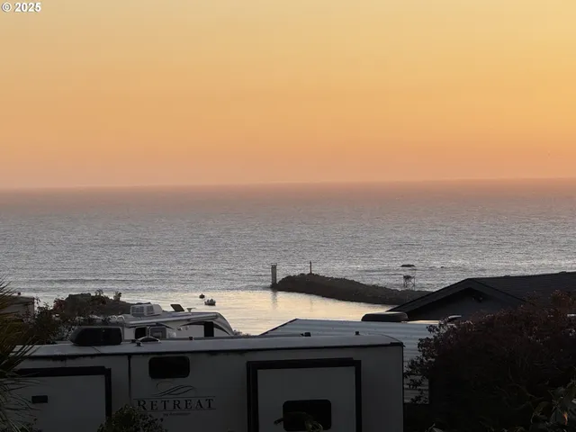 a view of city from a building