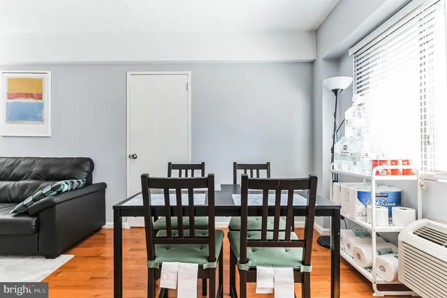 a view of a livingroom with furniture and window