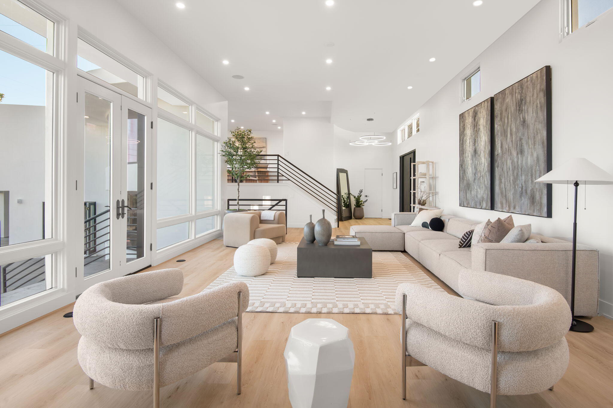 1460 Twinridge Road Santa Barbara, CA 93111 - Photo 24 of 80 Lower living room - 1460 Twinridge