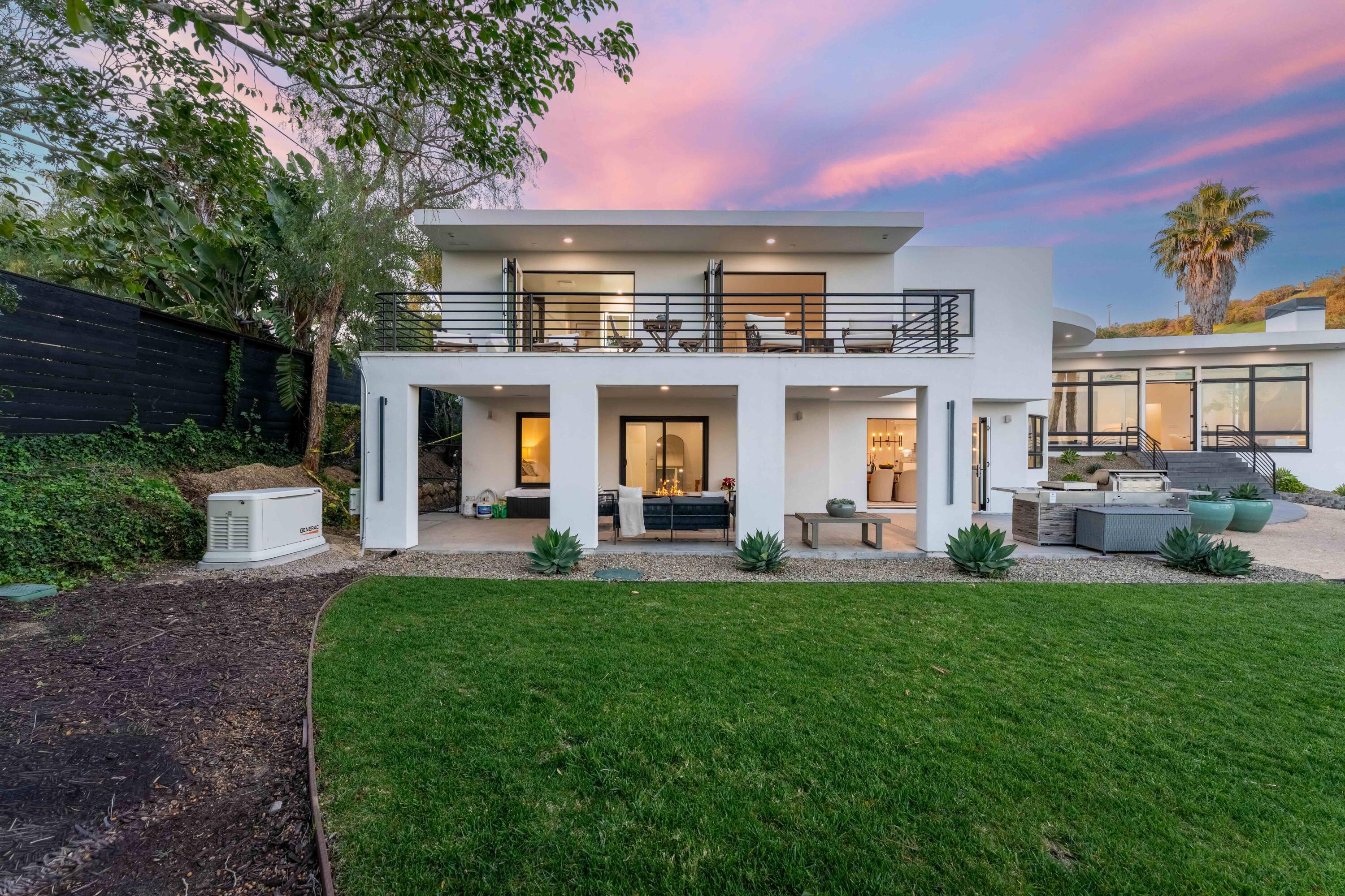 1460 Twinridge Road Santa Barbara, CA 93111 - Photo 32 of 80 Twilight back yard - 1460 Twinridge