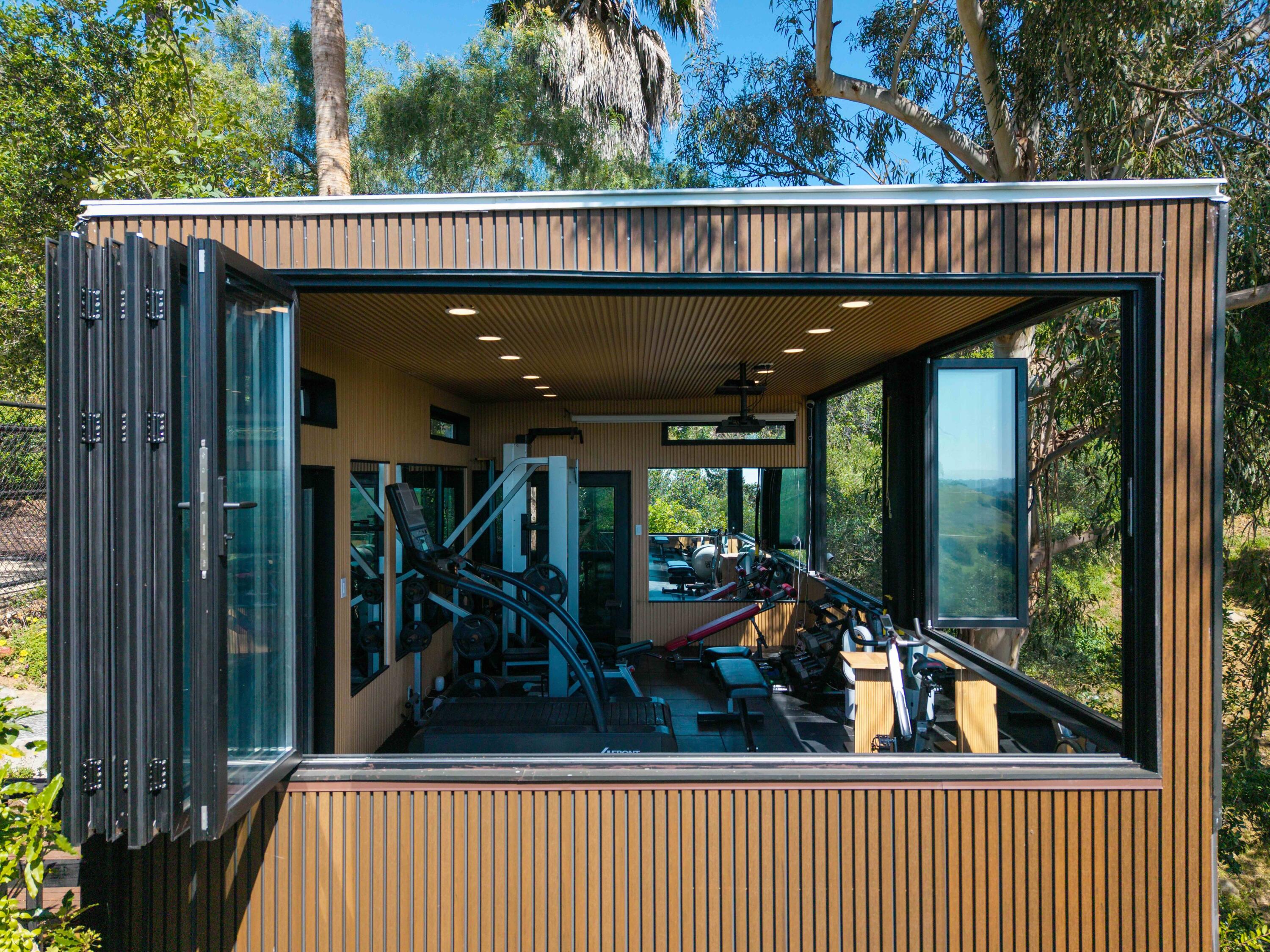 1460 Twinridge Road Santa Barbara, CA 93111 - Photo 57 of 80 Aerial Gym - 1460 Twinridge Rd