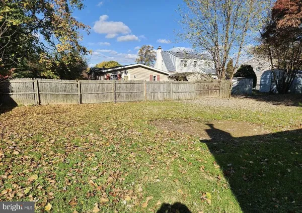 a view of open space with garden