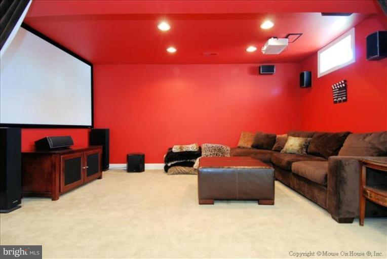18614 Broken Oak Road Boyds, MD 20841 - Photo 17 of 30 Lower Level Media Room