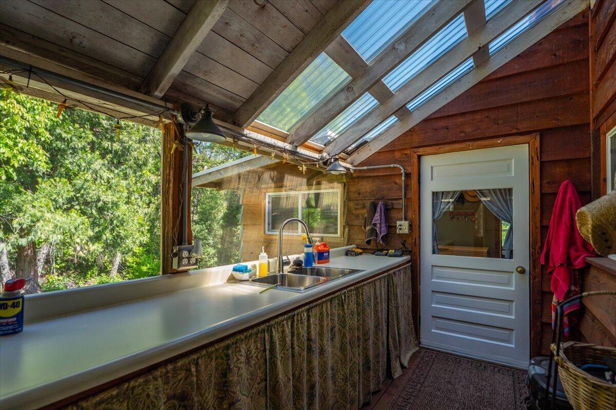 6057 Wilson Hill Road Manton, CA 96059 - Photo 21 of 63 Screened outdoor kitchen.