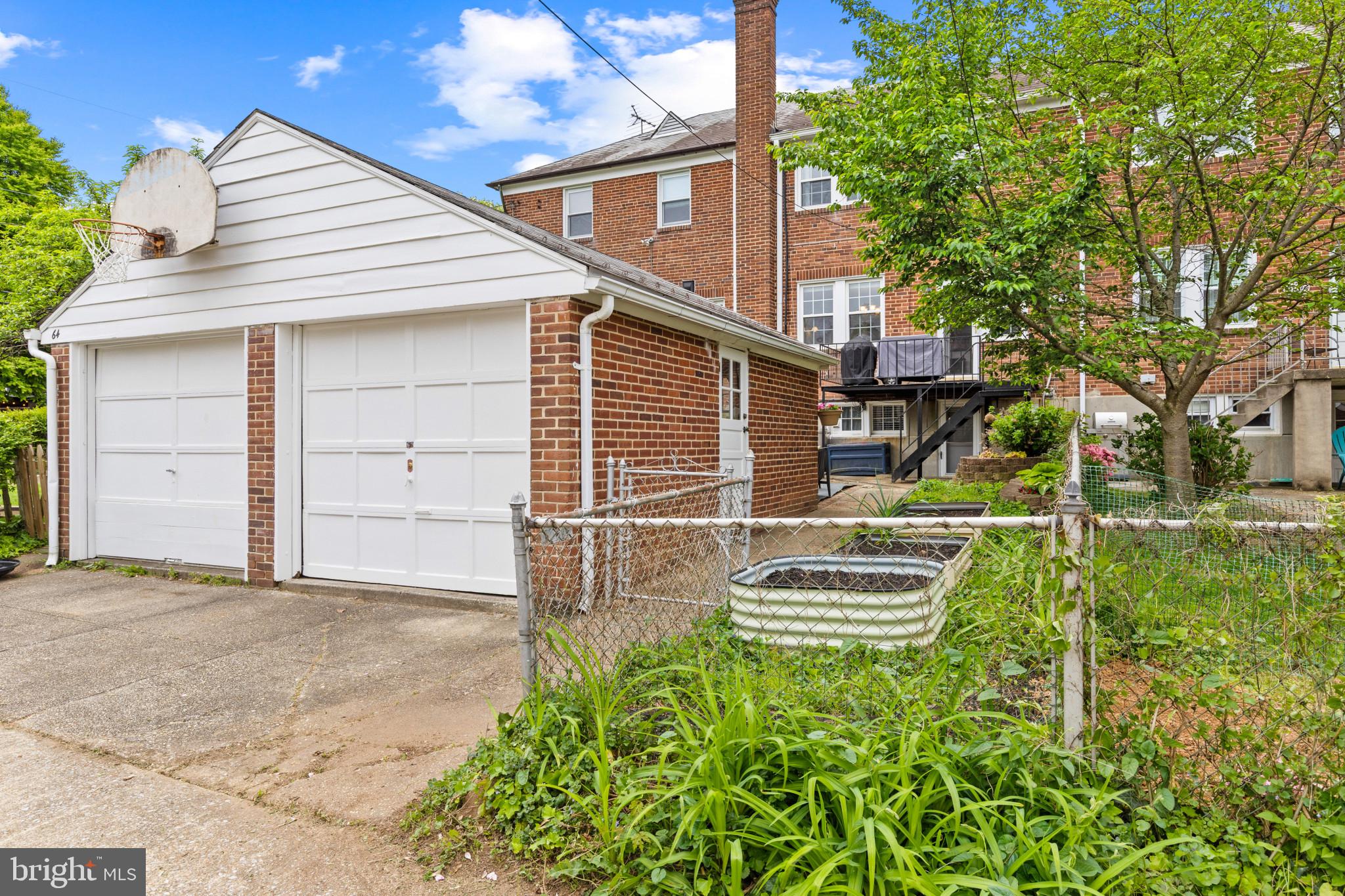 62 Dunkirk Road Baltimore, MD 21212 - Photo 35 of 37 View of garage from wide alley