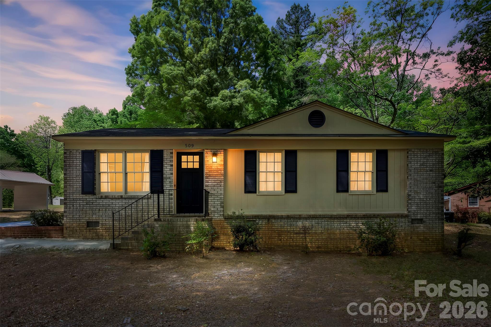 509 California Circle York, SC 29745 - Photo 26 of 26 a front view of a house with a yard