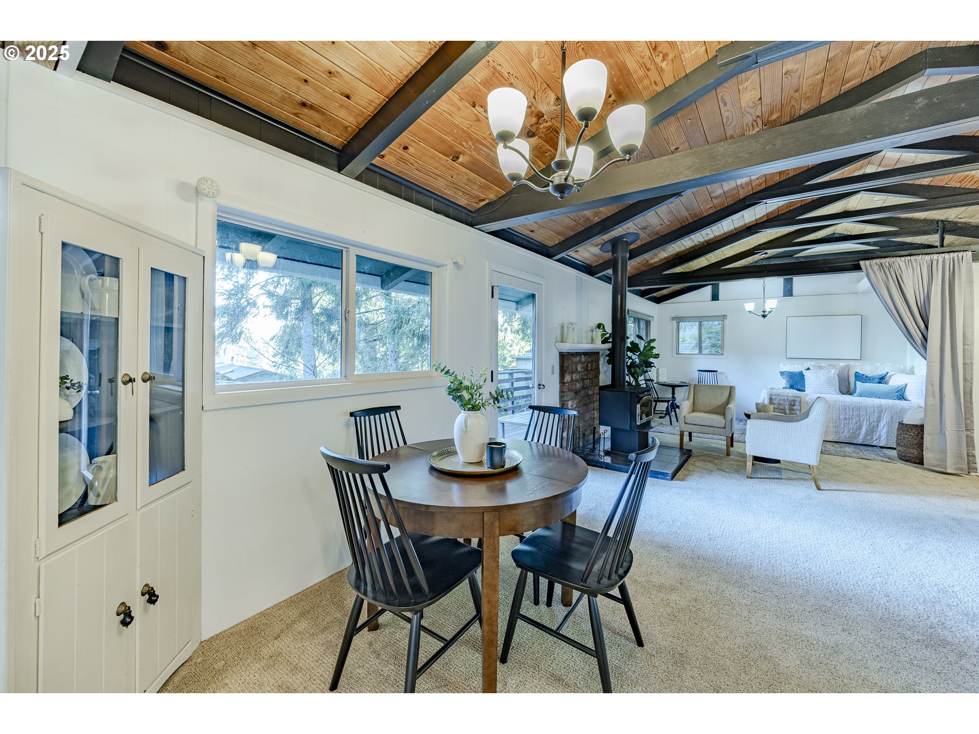 83694 Rio Road Florence, OR 97439 - Photo 12 of 45 a view of a dining room with furniture window and outside view