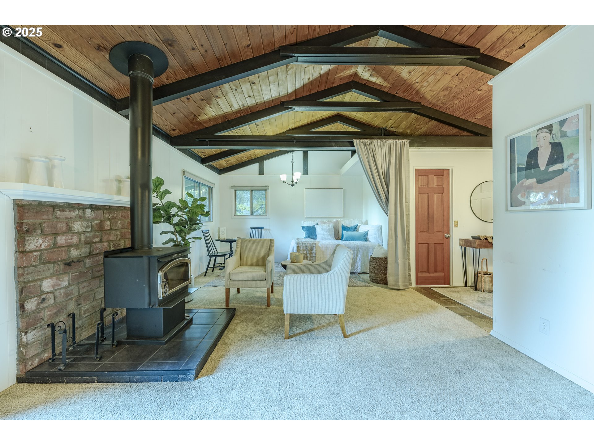83694 Rio Road Florence, OR 97439 - Photo 10 of 45 a view of a porch with furniture and a yard