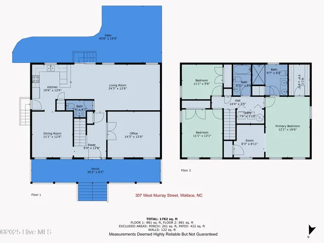 $347,000 | 307 West Murray Street, Wallace, NC 28466