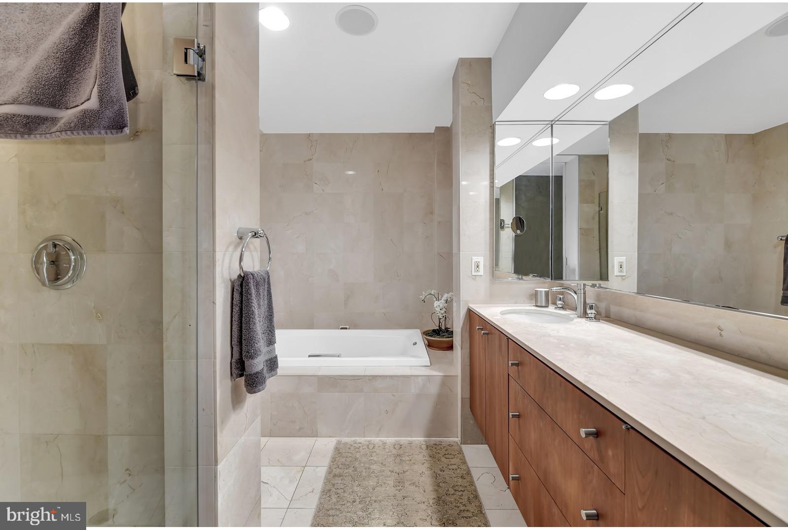 8 Bowen Mill Road Baltimore, MD 21212 - Photo 22 of 45 EN-SUITE MASTER BATH SPA TUB & SHOWER