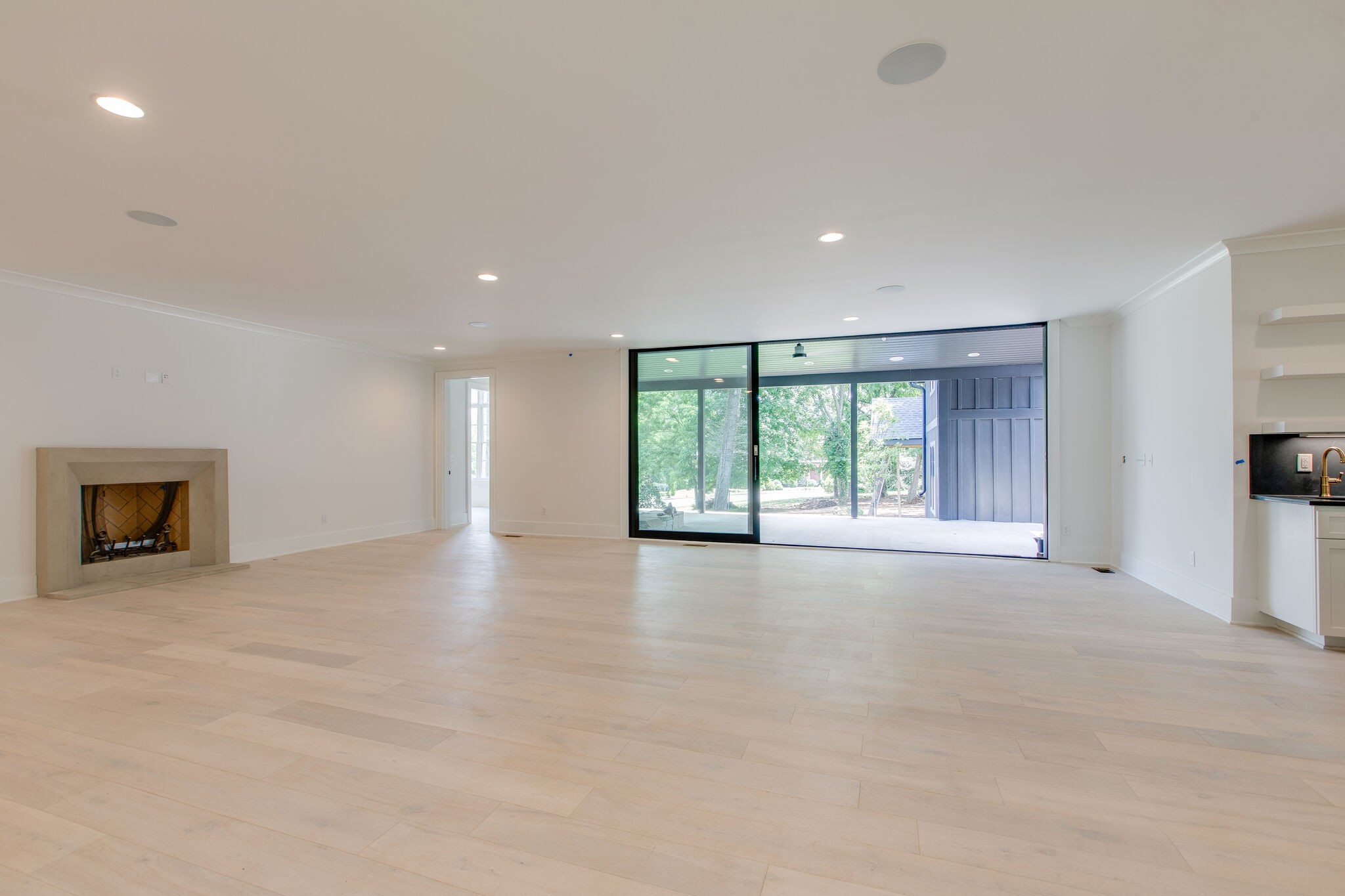 3800 Estes Road Nashville, TN 37215 - Photo 33 of 50 a view of an empty room with a window and fireplace