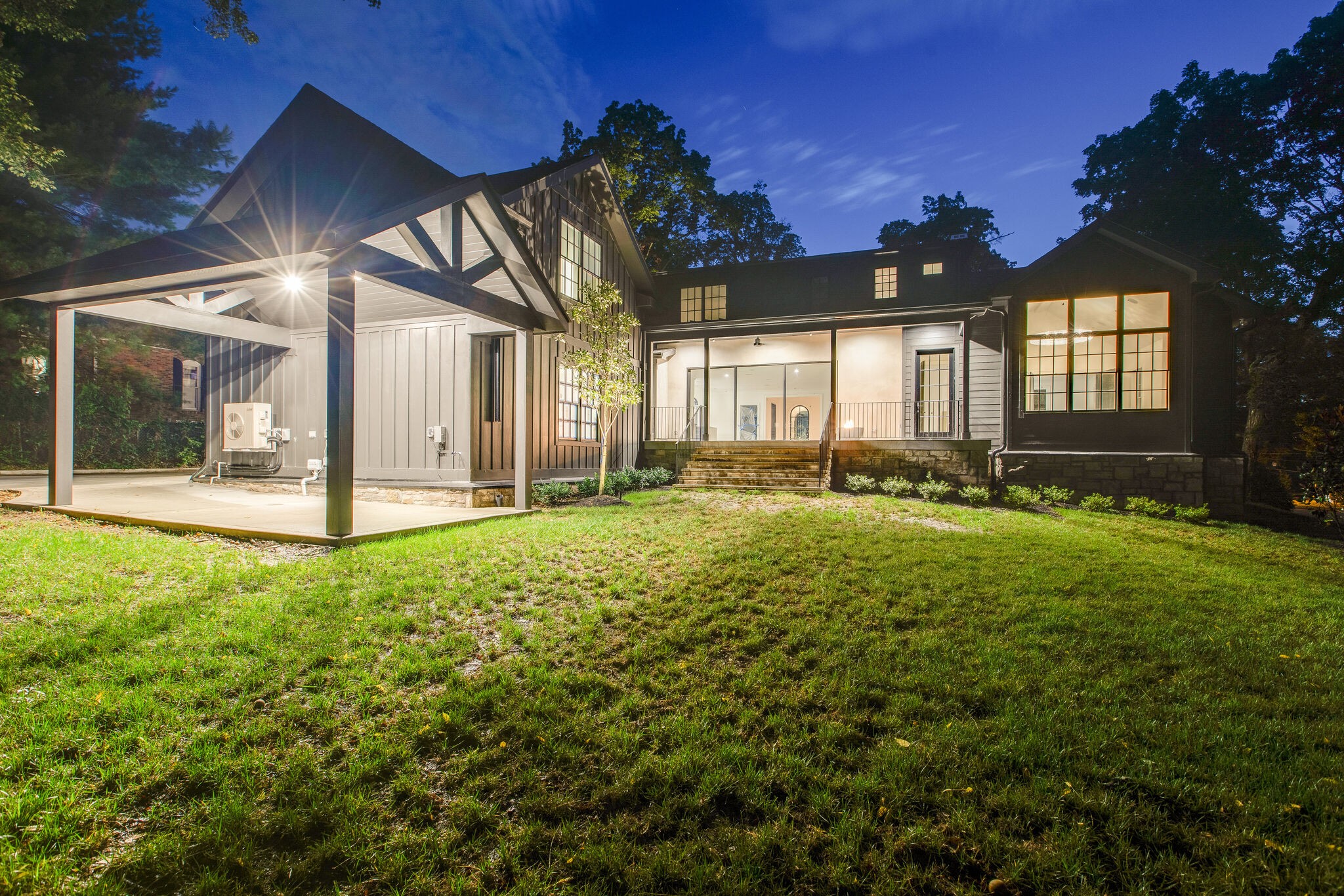3800 Estes Road Nashville, TN 37215 - Photo 7 of 50 a view of a house with a big yard and potted plants