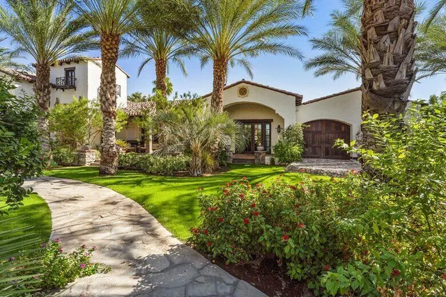 a view of lake with mountain