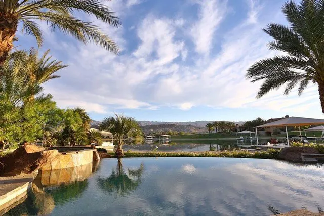 a city view with lake view