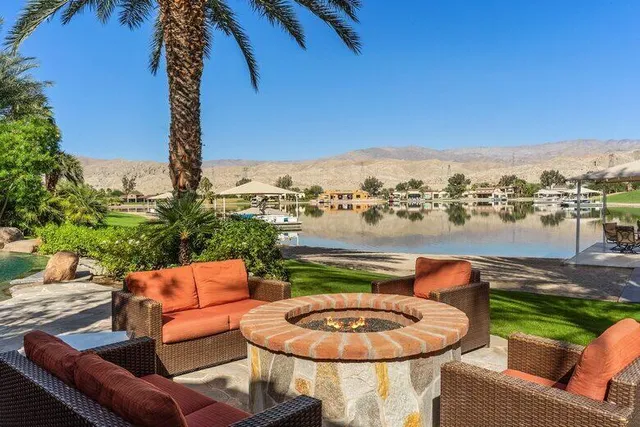 a view of a potted plants in front of a house