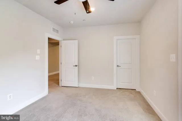 a view of a room with stairs