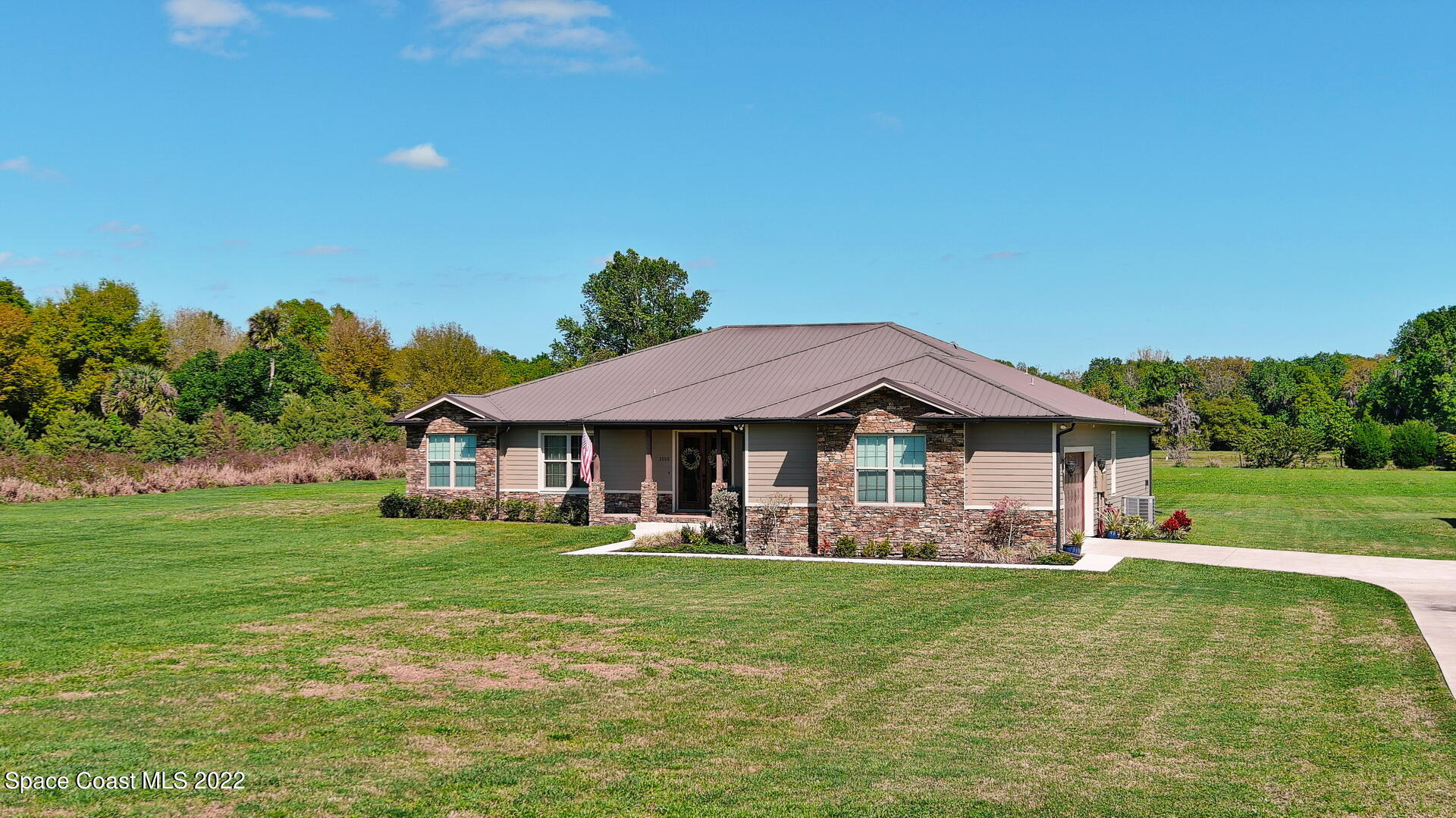 3500 Aurantia Road Mims, FL 32754 - Photo 1 of 55 Beautiful home Acreage