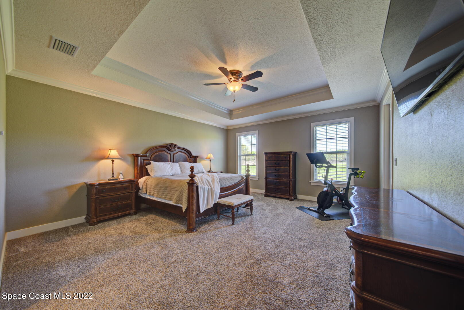 3500 Aurantia Road Mims, FL 32754 - Photo 29 of 55 Primary Bedroom with Tray Ceiling