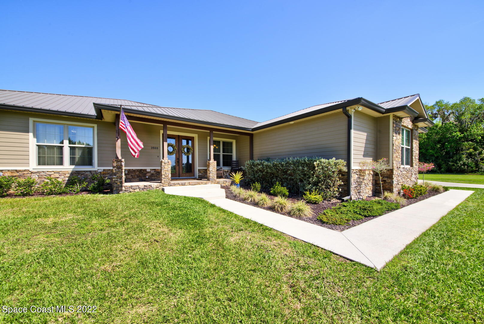 3500 Aurantia Road Mims, FL 32754 - Photo 3 of 55 Front Stone Accent