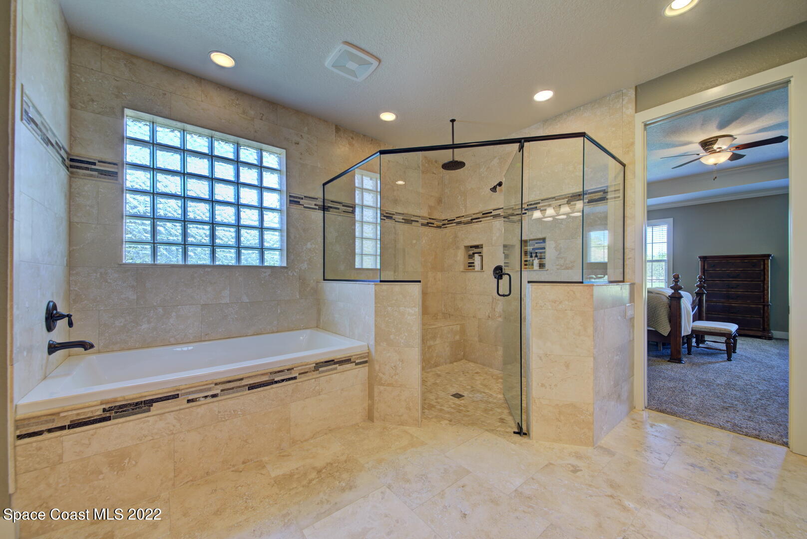 3500 Aurantia Road Mims, FL 32754 - Photo 36 of 55 Primary Bath with Walk-in Shower