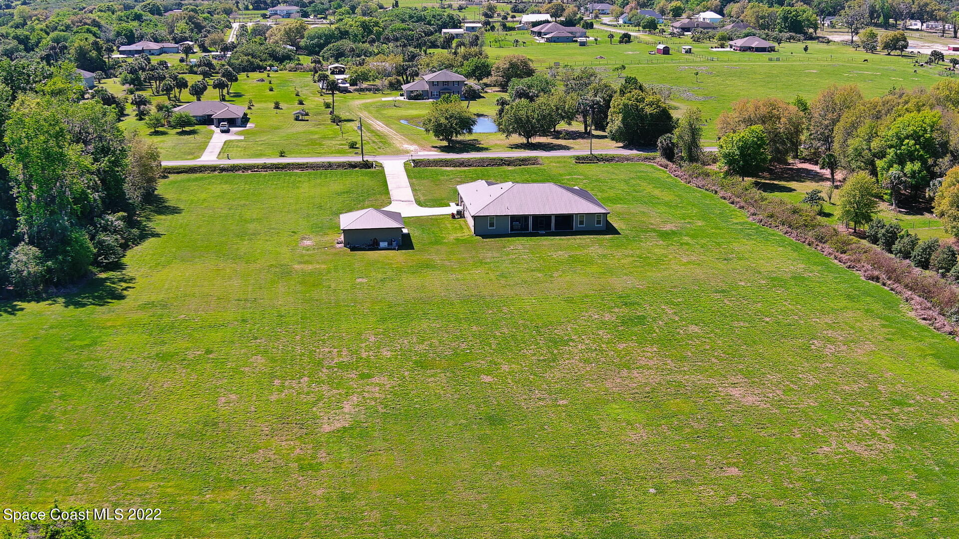 3500 Aurantia Road Mims, FL 32754 - Photo 6 of 55 Rear Aerial View