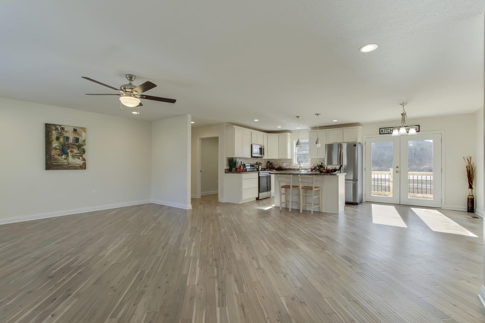 223 Butler Road Oak Ridge, TN 37830 - Photo 2 of 27 a view of kitchen with furniture and wooden floor