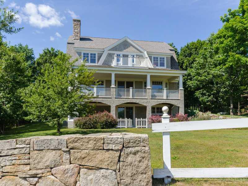 9 Algonac Road York, ME 03902 - Photo 2 of 23 Exterior Front. Enjoy the peek-a-boo...