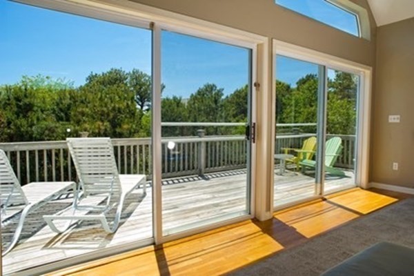 9 Thaxter Lane Edgartown, MA 02539 - Photo 16 of 17 a balcony view with a ocean view